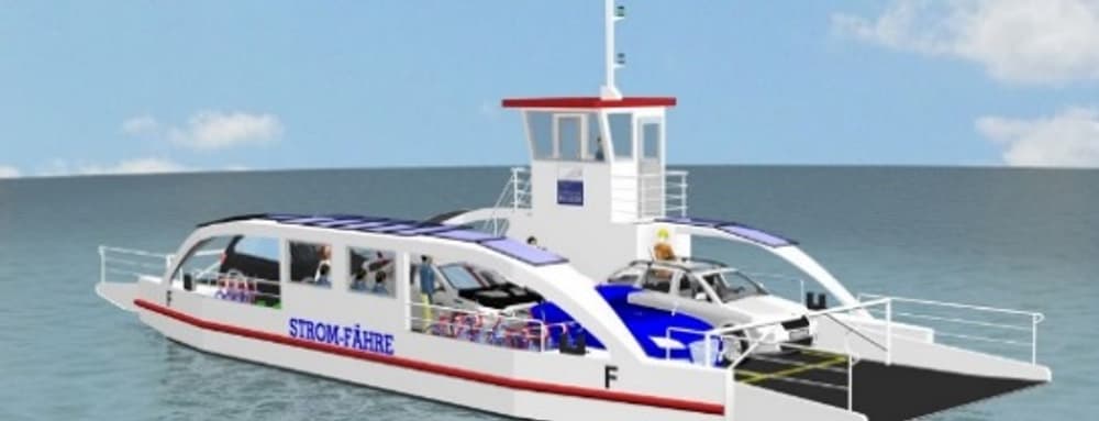 Buchloh developed the first of a kind zero emission car ferry for an inland water way ferry concection between Germany and Luxembourg.
