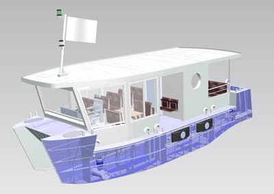 Electric laboratory vessel